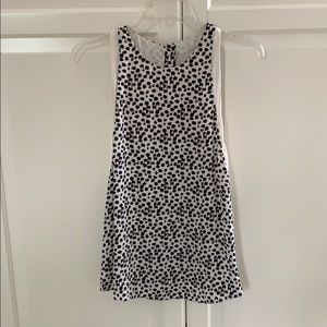 ALC silk printed sleeveless top